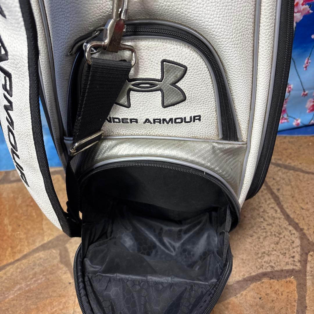 寶BV-1147 アンダーアーマー キャディバッグ ホワイト