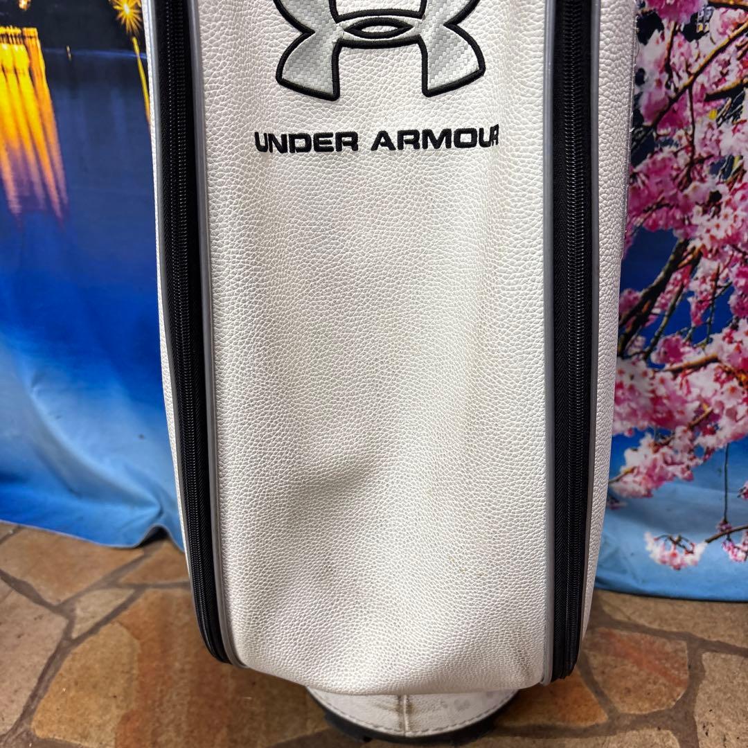 寶BV-1147 アンダーアーマー キャディバッグ ホワイト