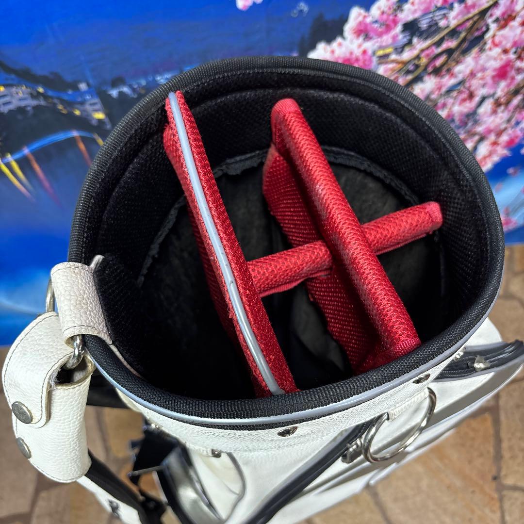 寶BV-1147 アンダーアーマー キャディバッグ ホワイト