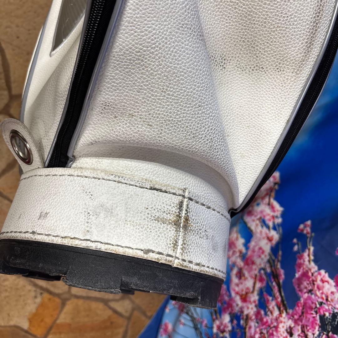 寶BV-1147 アンダーアーマー キャディバッグ ホワイト