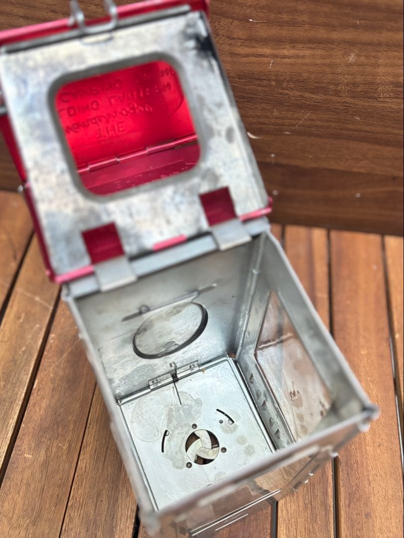 【希少】EVER NEW 屋根ランタン エバニュー キャンドルランタン 折り畳み