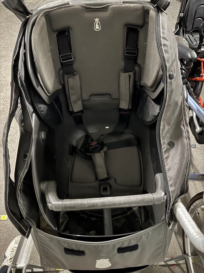 送料込み・良好Bikke POLAR e 20型 電動アシスト自転車 前後シート