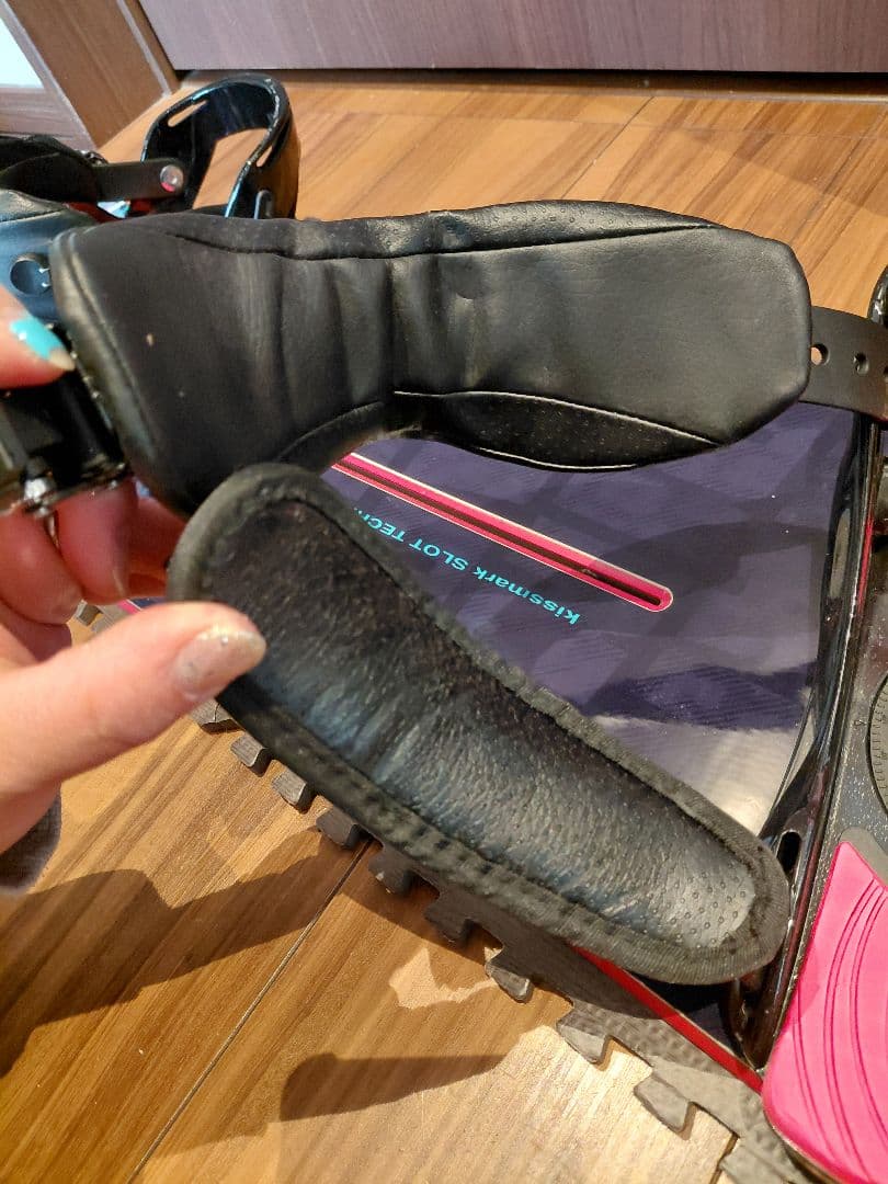 綺麗 KISSMARK×ELAN バインディング付き 即ノリ！スノーボードセット