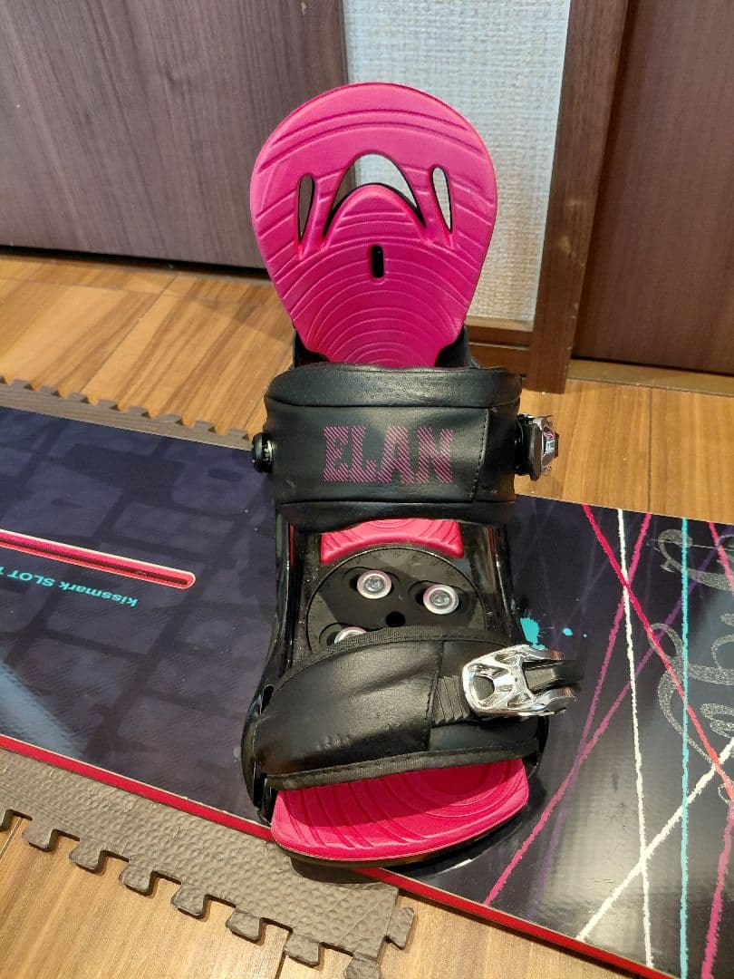 綺麗 KISSMARK×ELAN バインディング付き 即ノリ！スノーボードセット