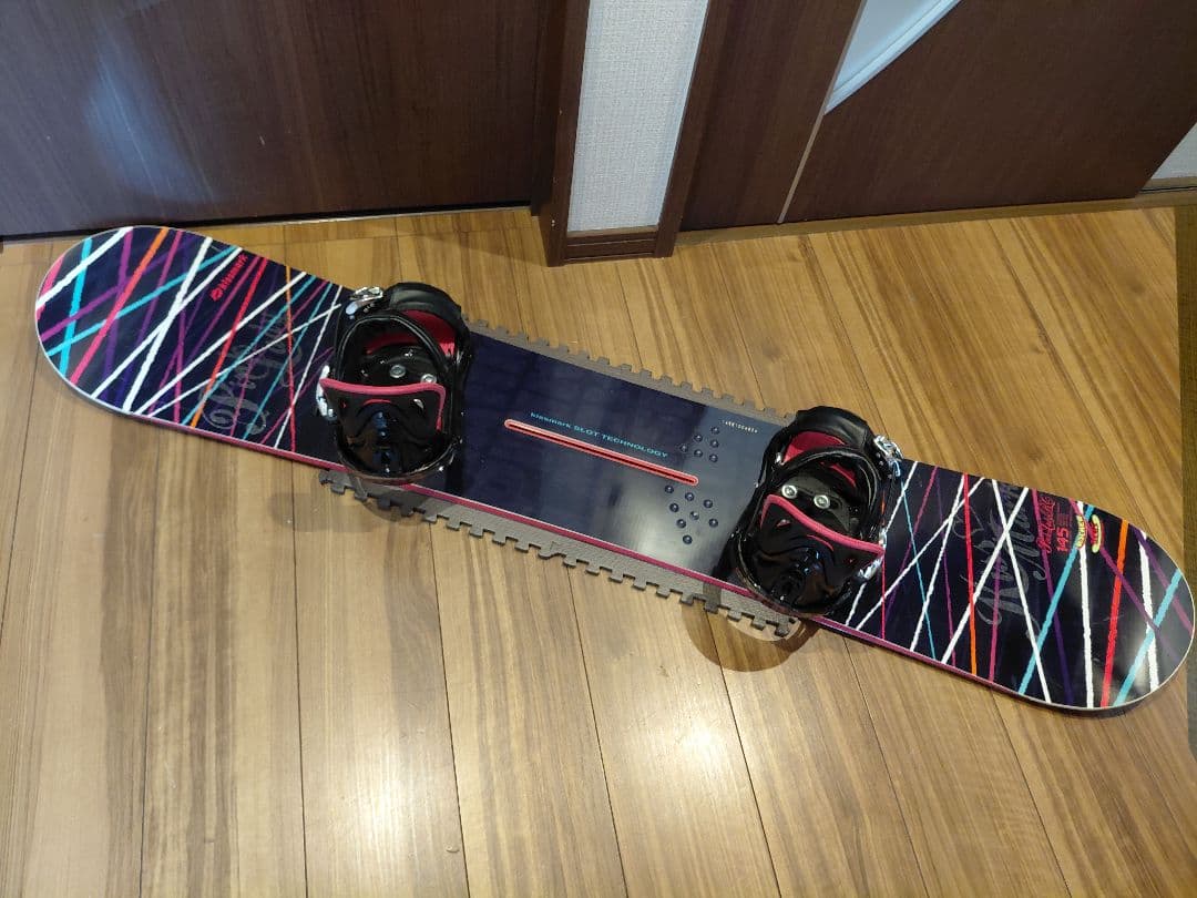 綺麗 KISSMARK×ELAN バインディング付き 即ノリ！スノーボードセット