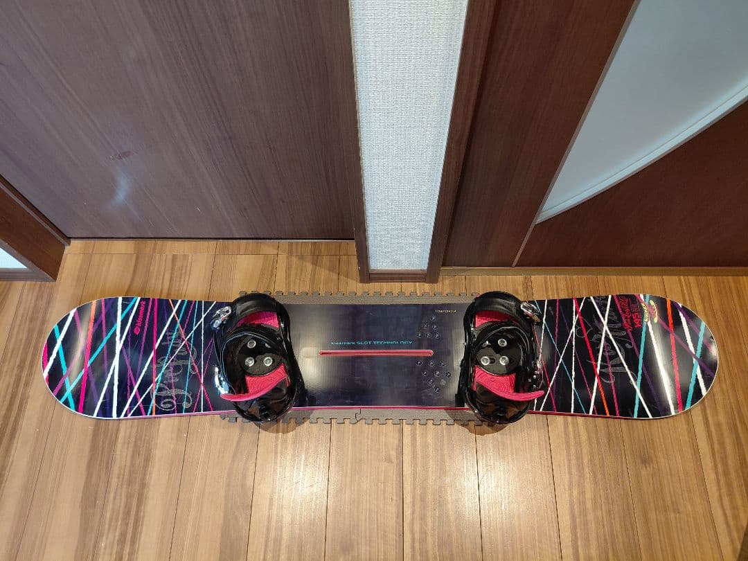 綺麗 KISSMARK×ELAN バインディング付き 即ノリ！スノーボードセット