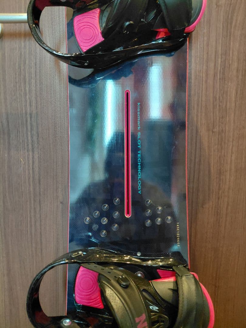 綺麗 KISSMARK×ELAN バインディング付き 即ノリ！スノーボードセット