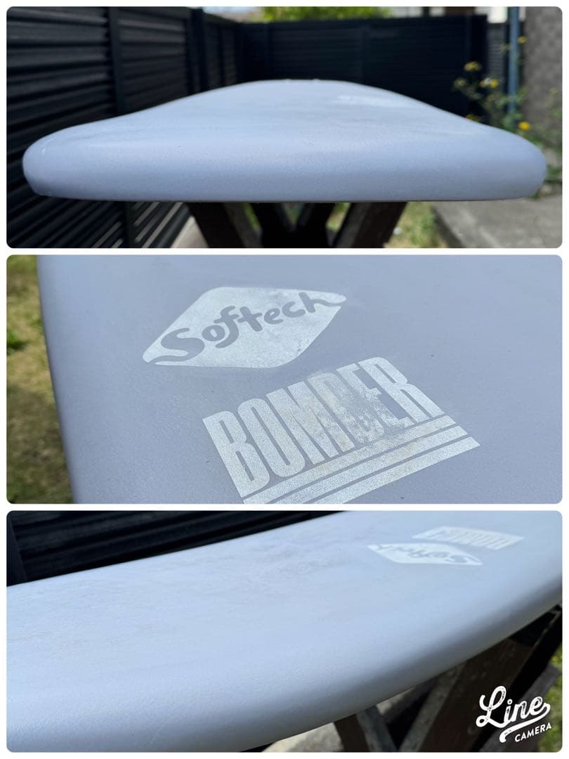 現品処分！38%オフ！『ソフテック』ユーズドソフトボード　BOMBER6’10”