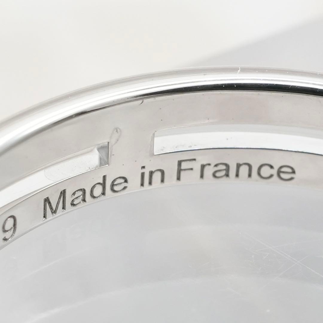 ★HERMÈS★ アリアンヌ ウェディングリング 750WG 定価46万