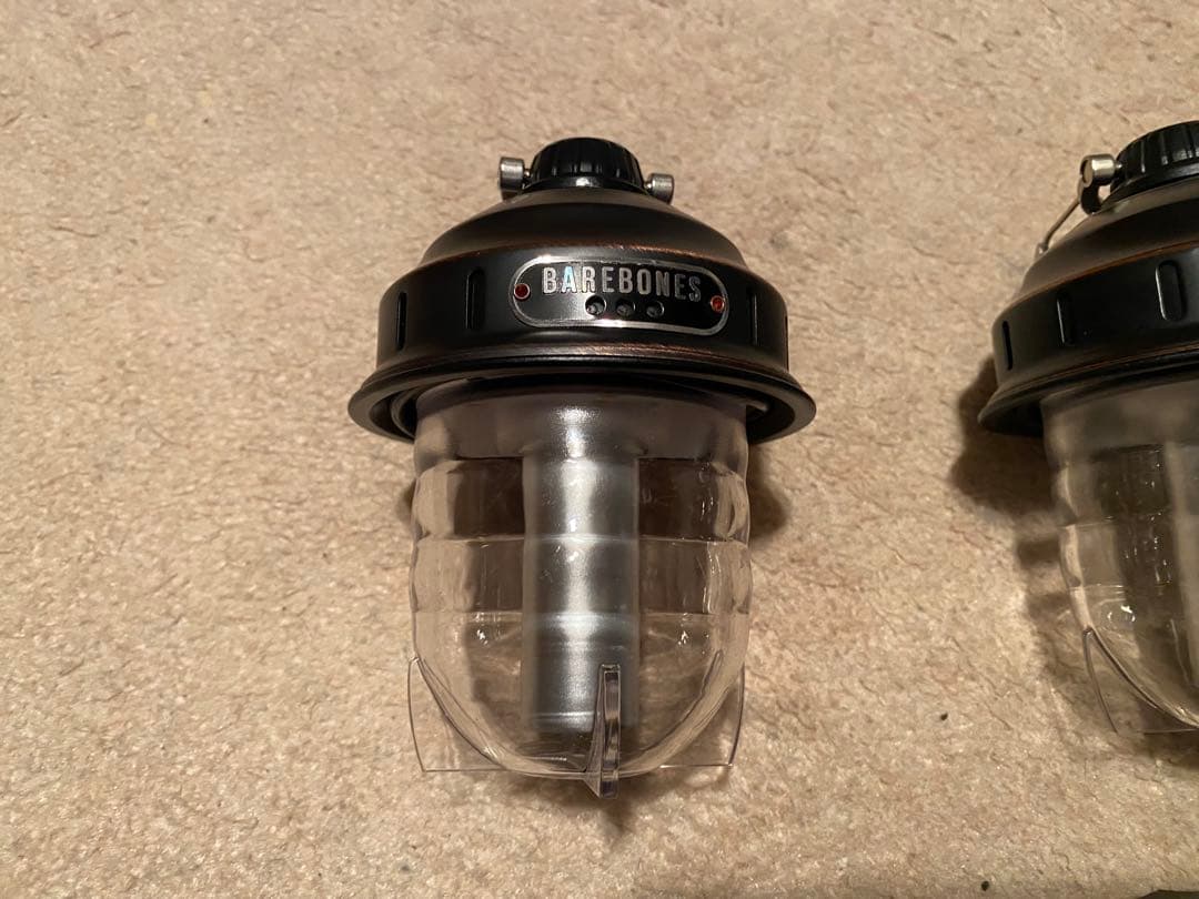 BAREBONES ビーコンランタン 2個セット 収納袋付き