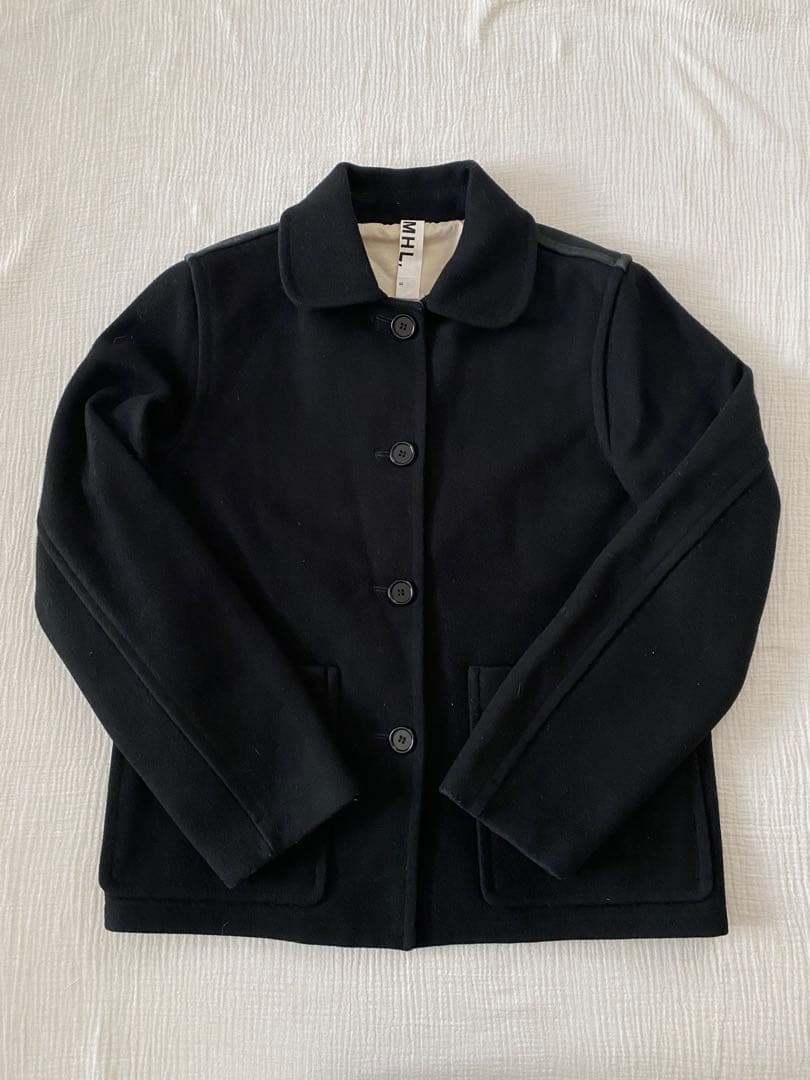 MHL. メルトンジャケット ウールジャケット マーガレットハウエル カーコート