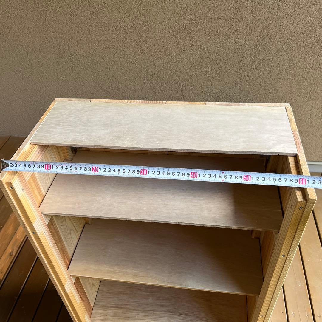 折りたためるレジカウンター　イベント用　無塗装