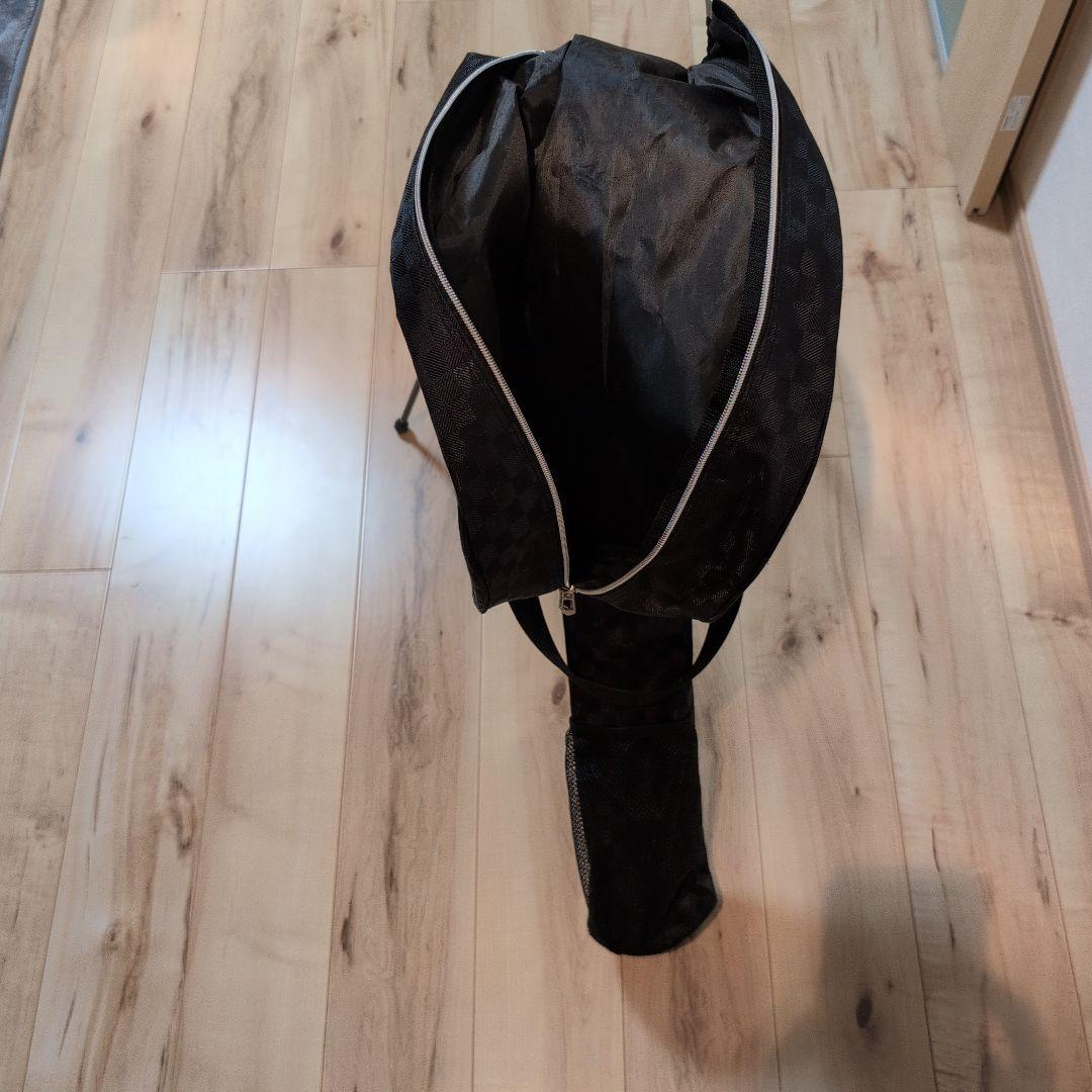 XXIO ブラック キャディバッグ スタンド付き