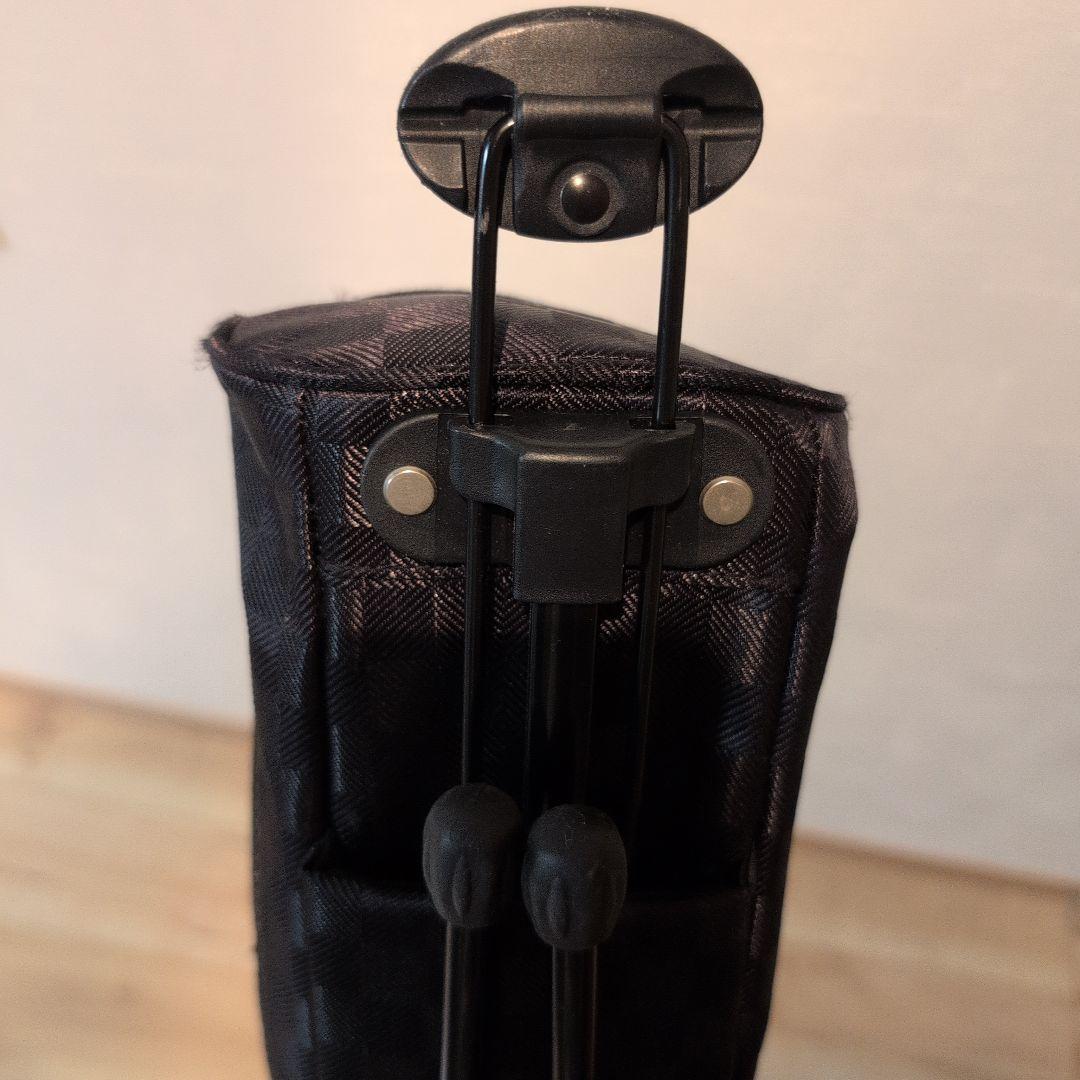 XXIO ブラック キャディバッグ スタンド付き