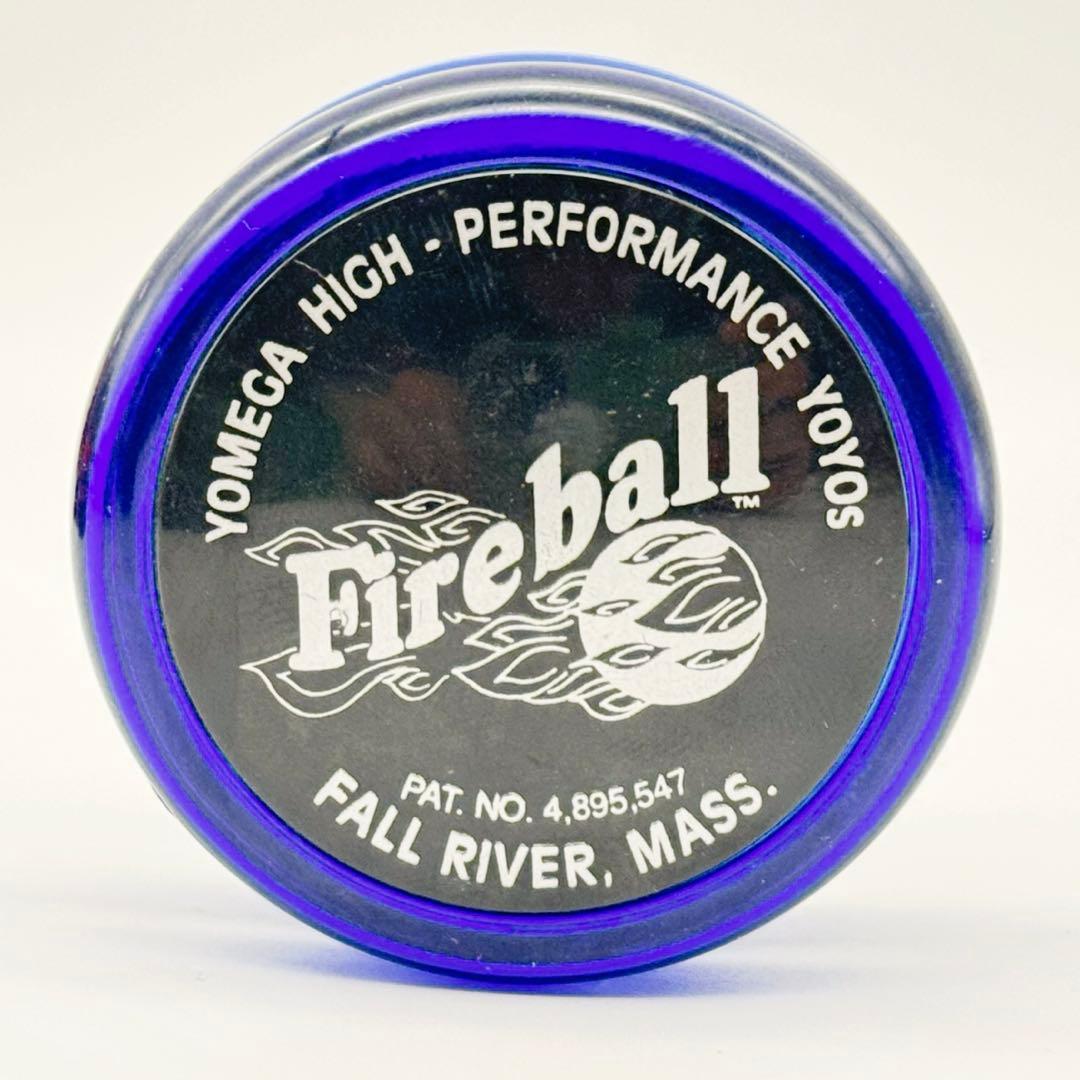 デカ玉ファイヤーボール黒ブルーYOMEGAヨメガFireballハイパーヨーヨー