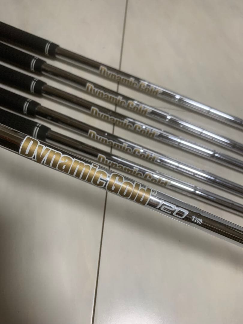 PXG 0311ST 6S マッスルバック　アイアン　セット　5-P DG120