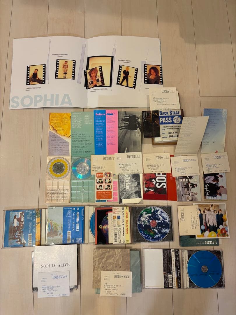 SOPHIA CD、VHS、非売品ポスターセット 複数枚 特典付き