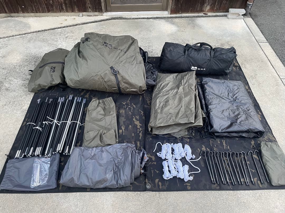 新春セール　WAQパラマウントドーム　インナーテント付き　おまけのグランドシート