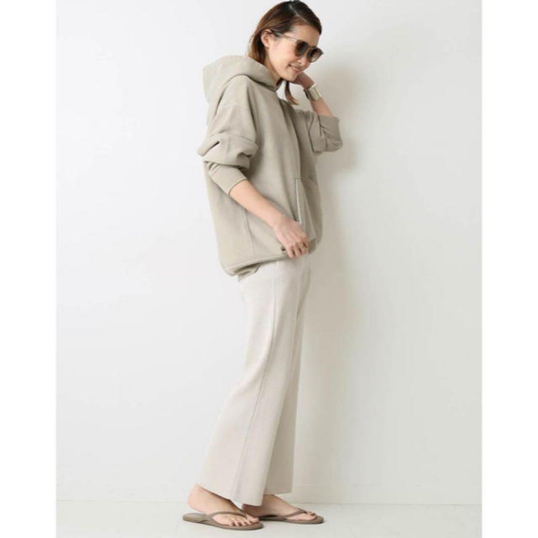 ドゥーズィエムクラス Treasure hoody パーカー　ベージュ