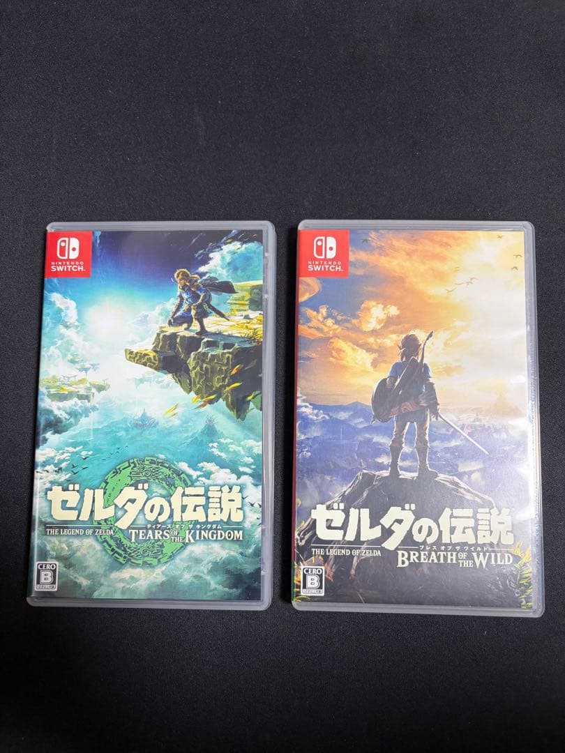 ゼルダの伝説　ブレスオブザワイルド　ティアーズオブザキングダムセット