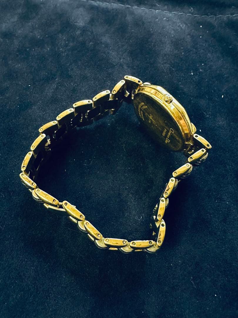 Christian Dior オクタゴン 腕時計 D45-134 不動品