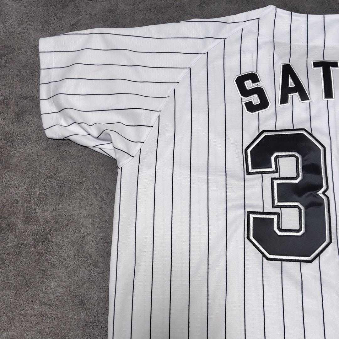 千葉ロッテマリーンズ　佐藤都志也　レプリカユニフォーム　Oサイズ