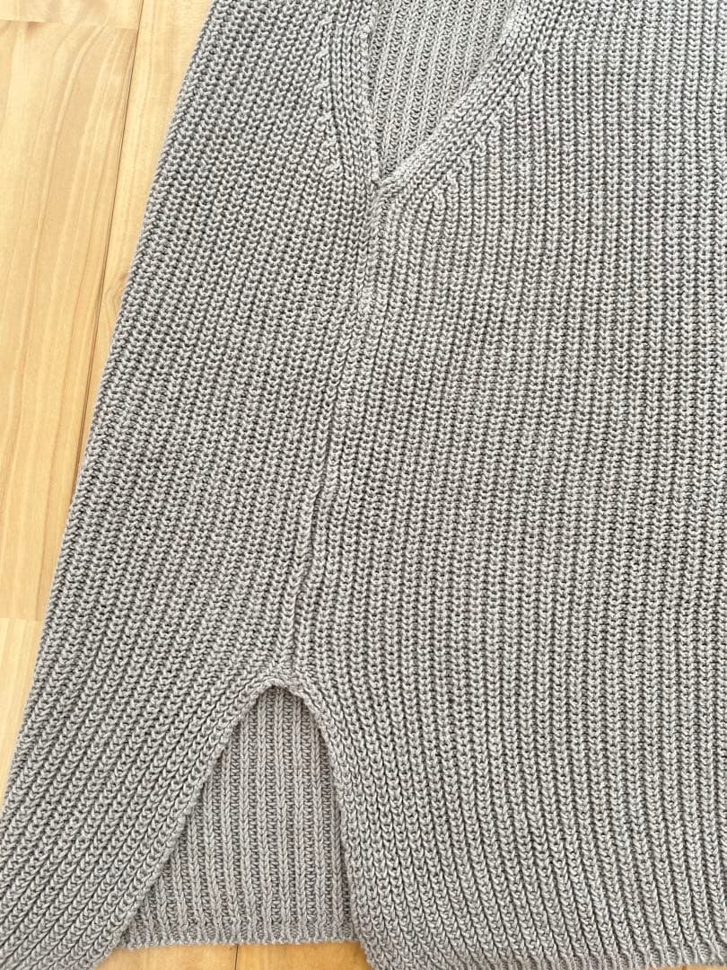 かぐれ　kagure リネン コットン　ベスト　ベージュ系