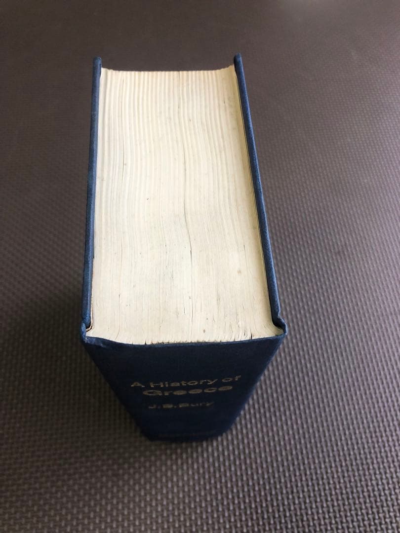 人文 A History of Greece. 3rd ed., J.B.Bury