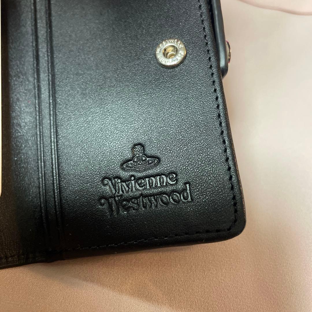 新品 ヴィヴィアンウエストウッド キーケース スター ハート ムーン 星月黒系