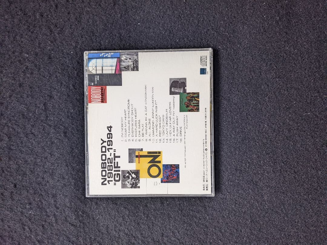 NOBODY アルバム 1982 1994　GIFT　DEAR MY HEART