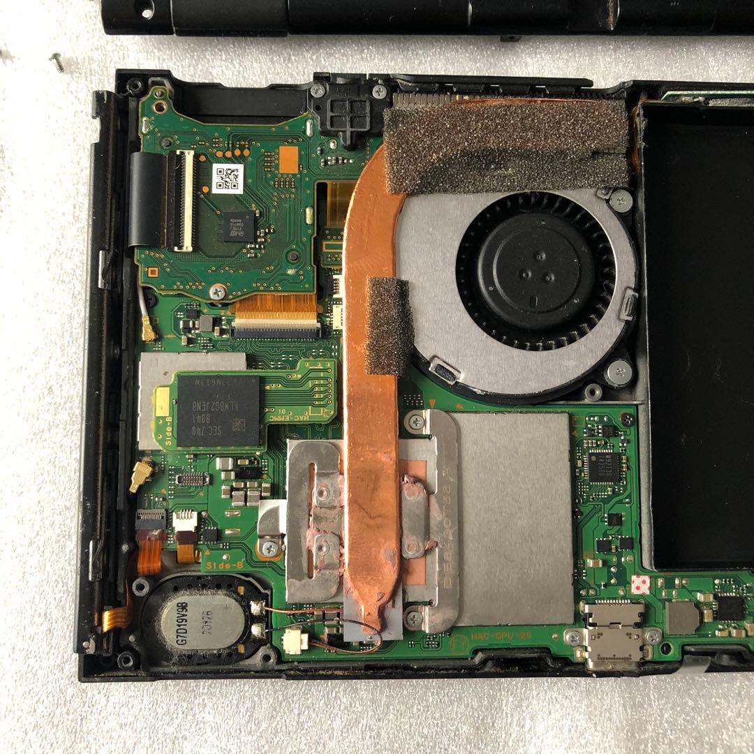 ジャンク品 Nintendo Switch 本体 ジョイコン青黒