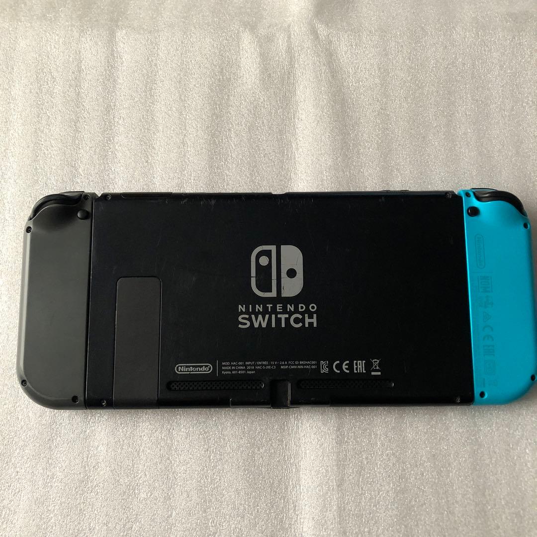ジャンク品 Nintendo Switch 本体 ジョイコン青黒