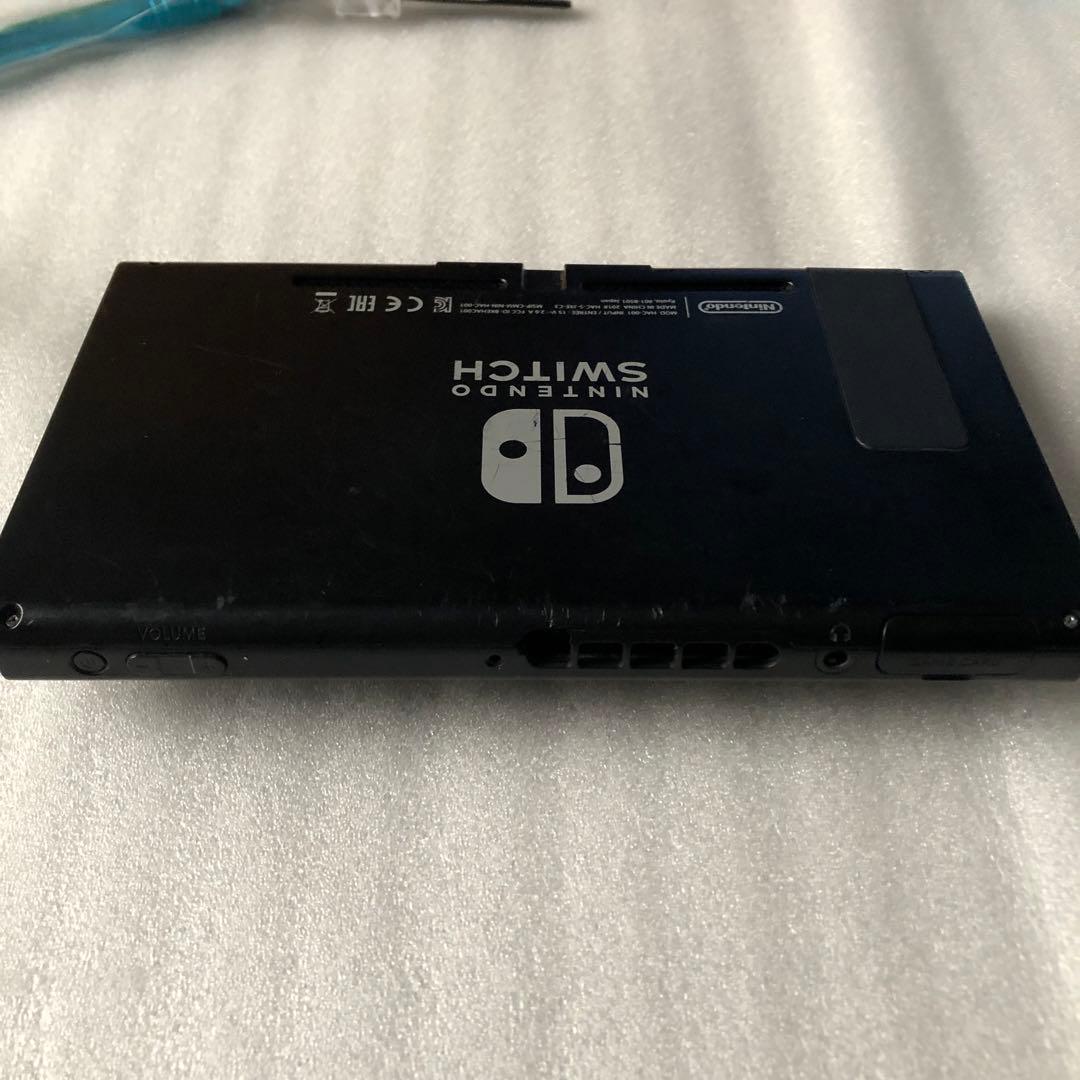 ジャンク品 Nintendo Switch 本体 ジョイコン青黒