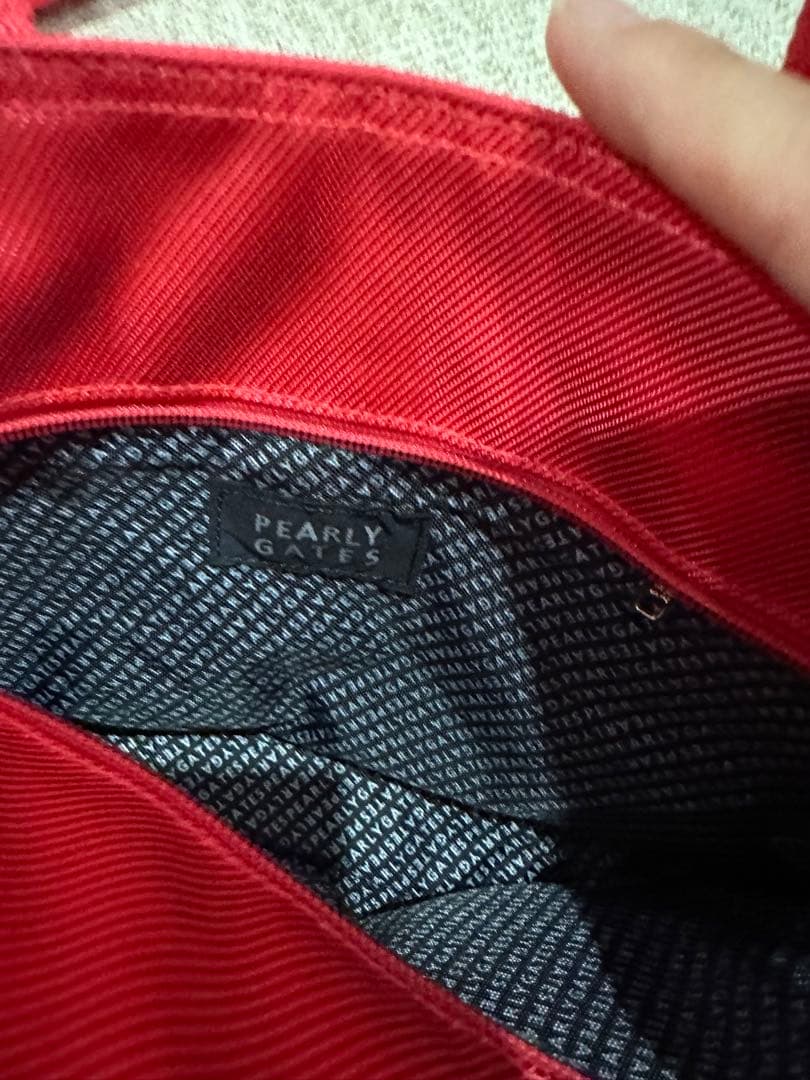 PEARLY GATES レッド バッグセット 大小