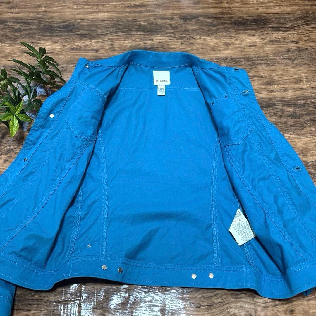 【極美品】DIESELディーゼル トラッカージャケット スカイブルー S 希少色