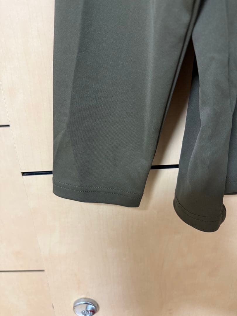 【新品】ブリーフィング／ハイネック／モックネック／長袖／カーキ／L