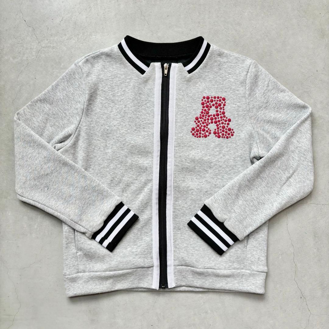 AIMANT GOLF エマンゴルフ 裏起毛 ジップブルゾン スウェット M