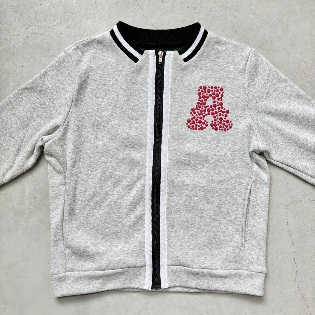 AIMANT GOLF エマンゴルフ 裏起毛 ジップブルゾン スウェット M