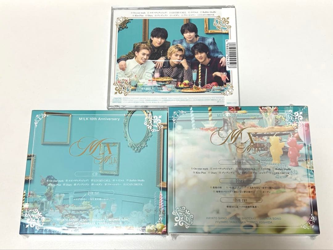 M!LK M!X アルバム 3形態 セット