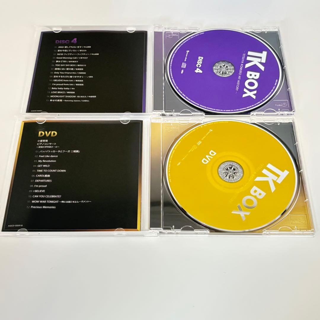 名盤BOX TK BOX 小室哲哉 HIT HISTORY 5枚組 CD+DVD