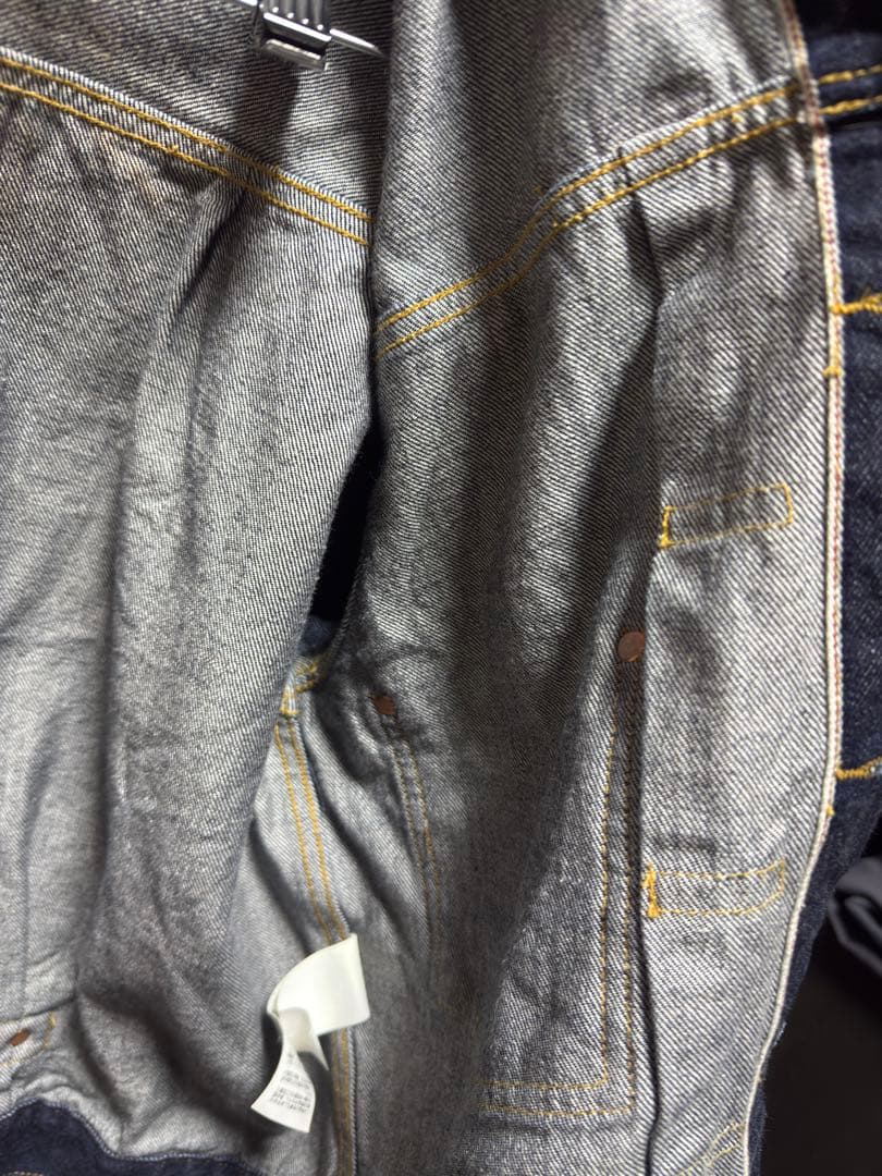 新*門様 schott 1st デニムジャケット Gジャン 短丈 シンチバック