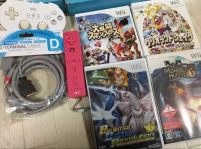 すぐ遊べる wii 本体ソフトセット スマブラ モンハン ポケモンなど