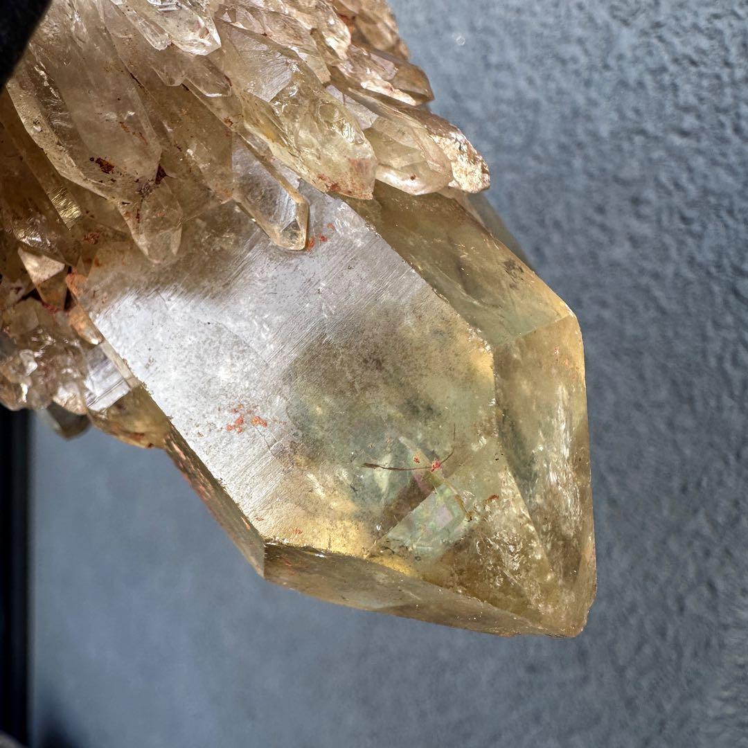 【金運】爆アレ❗️レインボー☆ファントム シトリン スピリットクォーツA1631