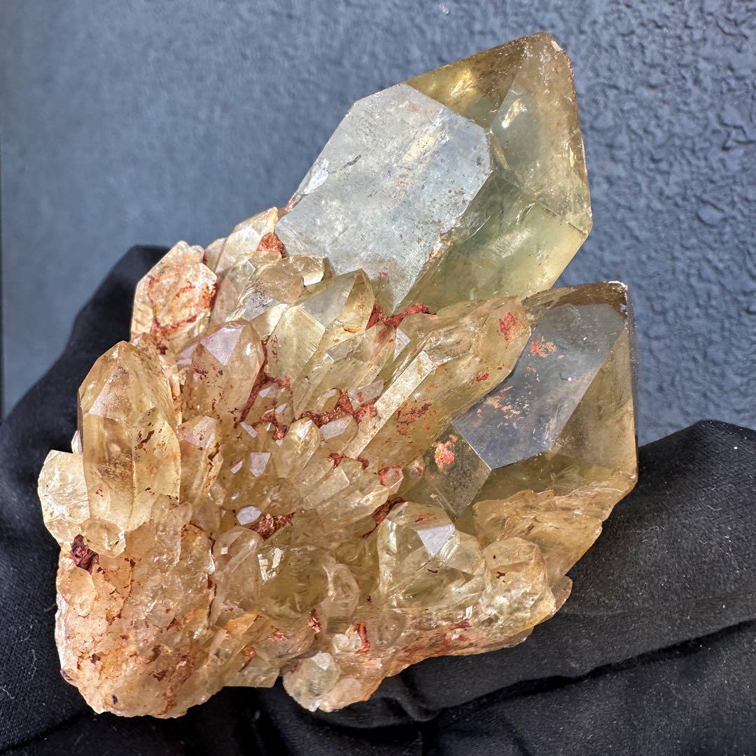 【金運】爆アレ❗️レインボー☆ファントム シトリン スピリットクォーツA1631