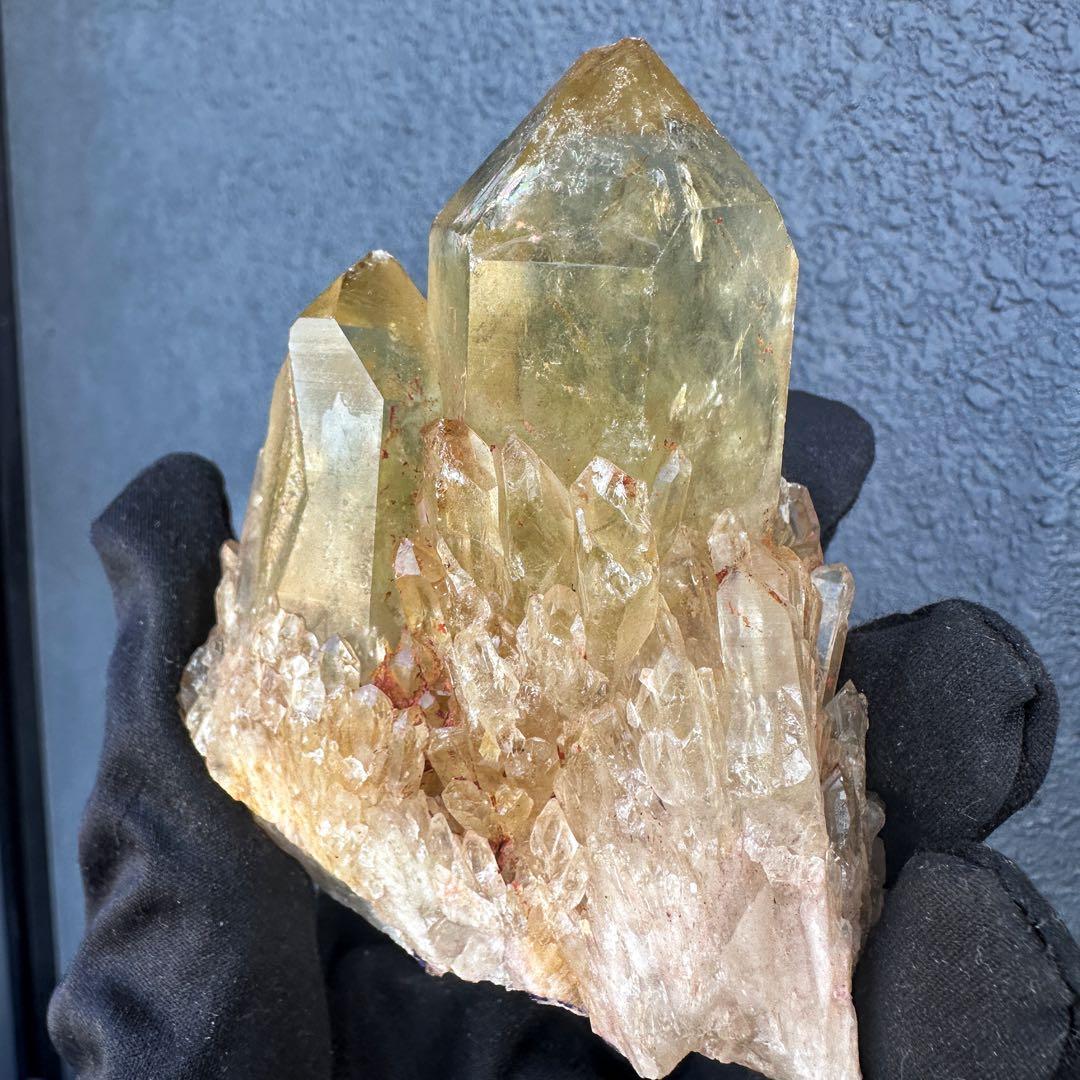 【金運】爆アレ❗️レインボー☆ファントム シトリン スピリットクォーツA1631