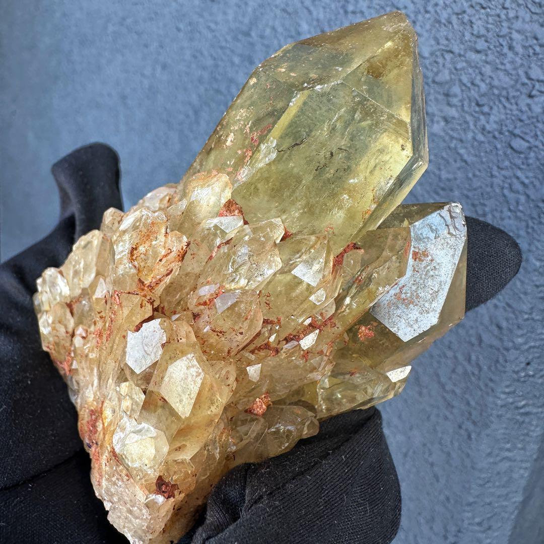 【金運】爆アレ❗️レインボー☆ファントム シトリン スピリットクォーツA1631