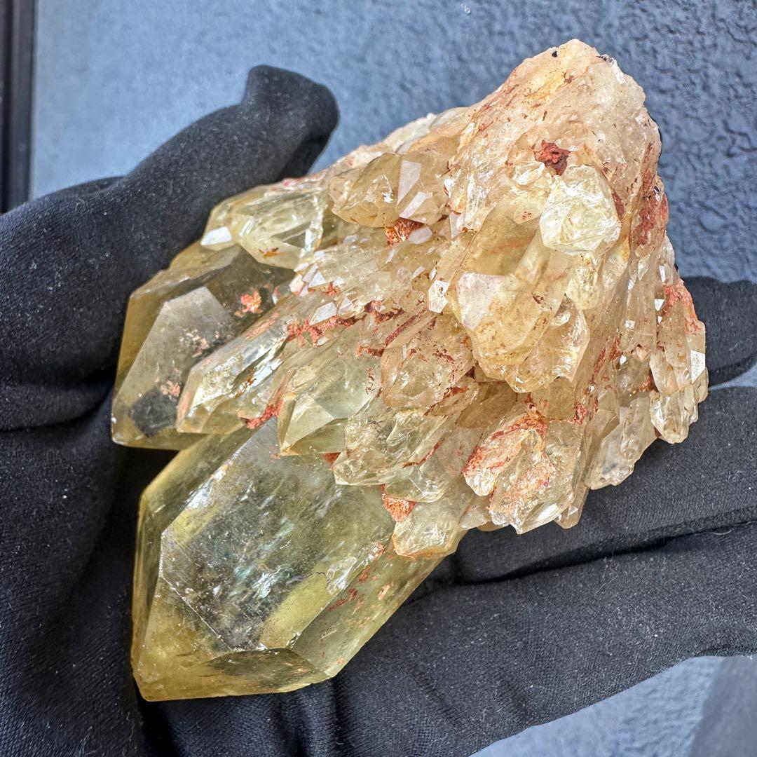 【金運】爆アレ❗️レインボー☆ファントム シトリン スピリットクォーツA1631