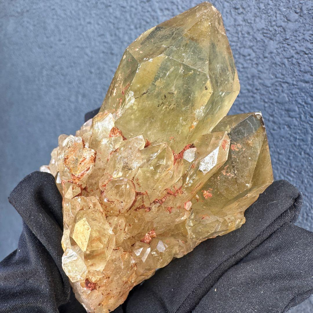 【金運】爆アレ❗️レインボー☆ファントム シトリン スピリットクォーツA1631