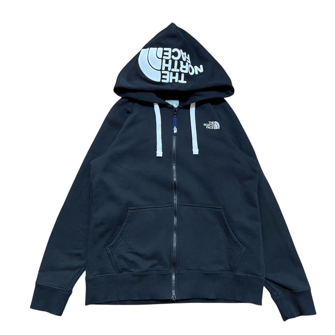 THE NORTH FACE ジップパーカー　ブラック　レディース　XL