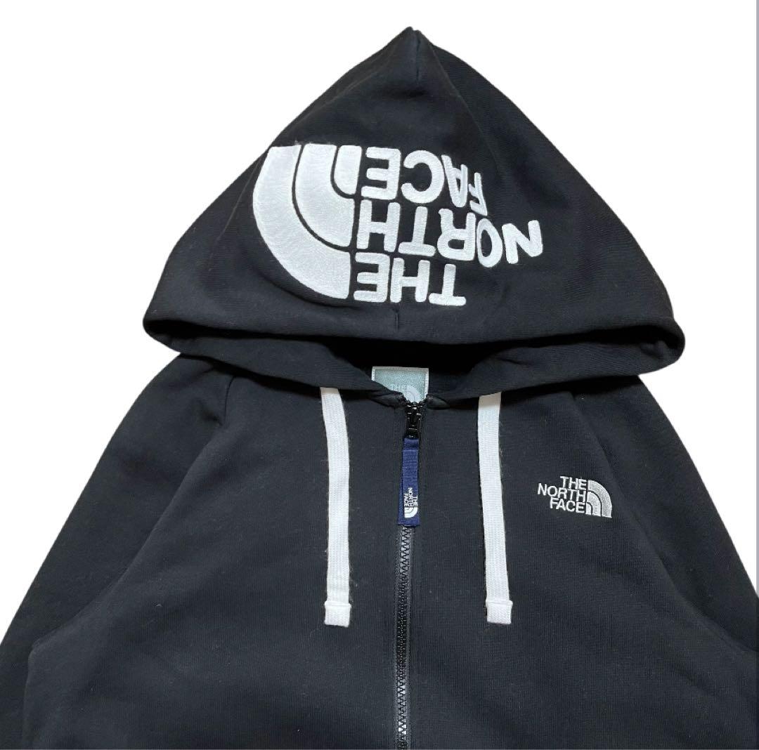 THE NORTH FACE ジップパーカー　ブラック　レディース　XL